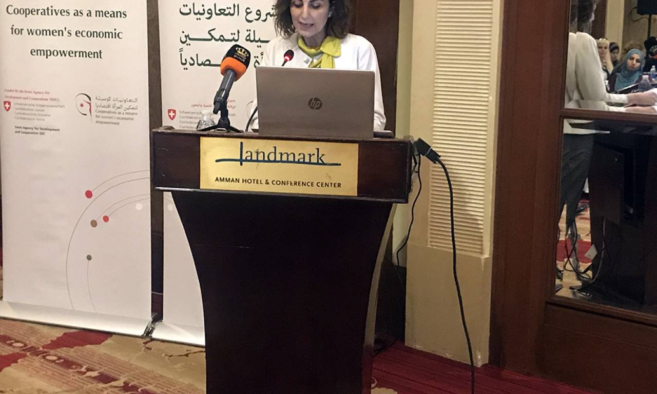 Dr. Salma Nims, Secretary-General of the Jordanian National Commission for Women (JNCW)