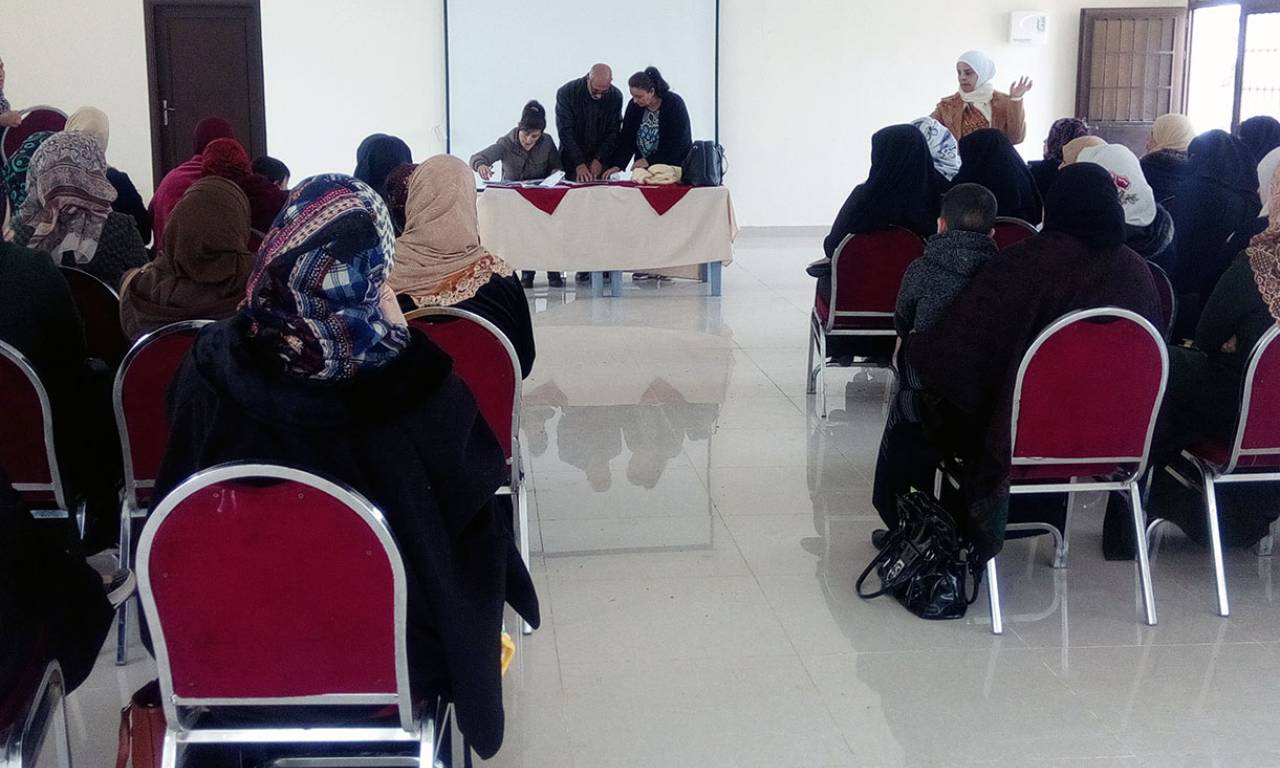 An awareness session on the Jordanian Personal Status